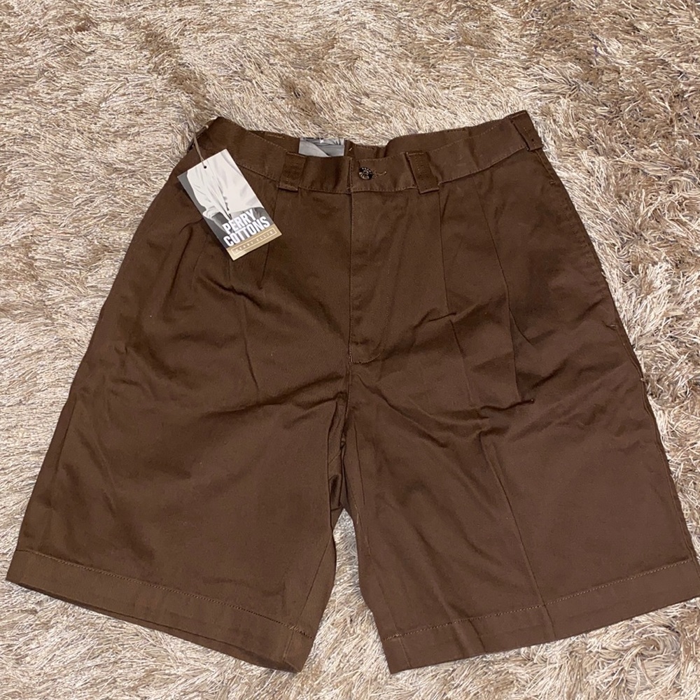 Perry Ellis Brown shorts